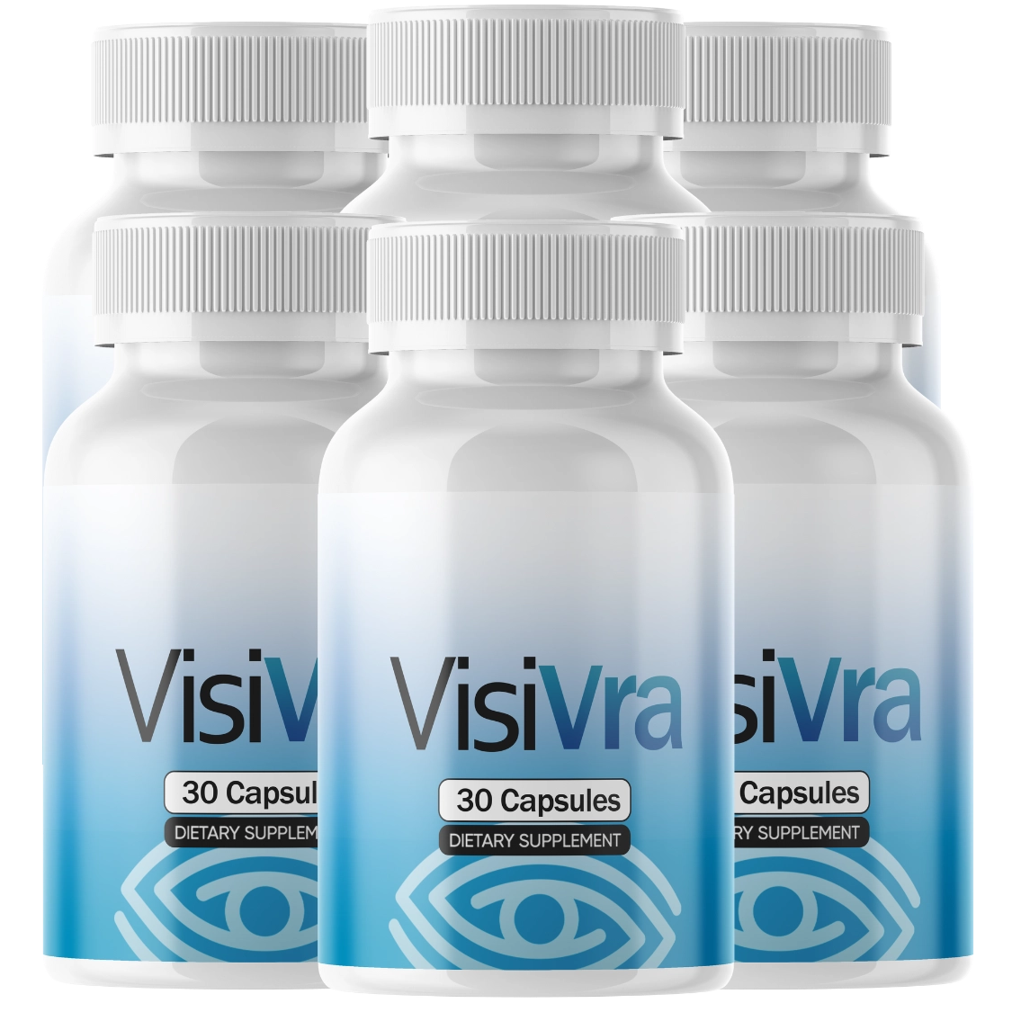 Visivra Official 6-Bottle Longevity Supply Render